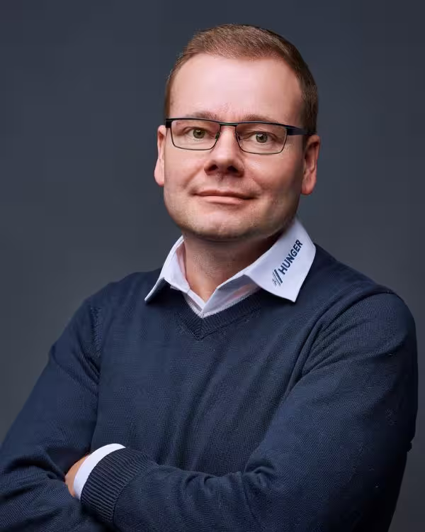 Dipl.-Ing. (FH) Dennis Hunger, Inhaber des Ingenieurbüros